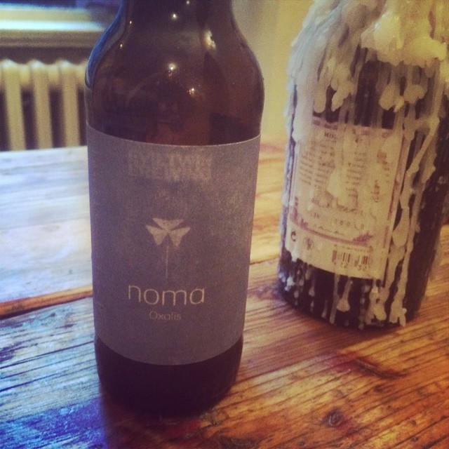 The Evil Twin X Noma/Rene Redzepi collaboration Is f---ing delightful. It's truly impressive when a great brewer and the "best restaurant/chef in the world" do a collaboration and it actually lives up to the hype.