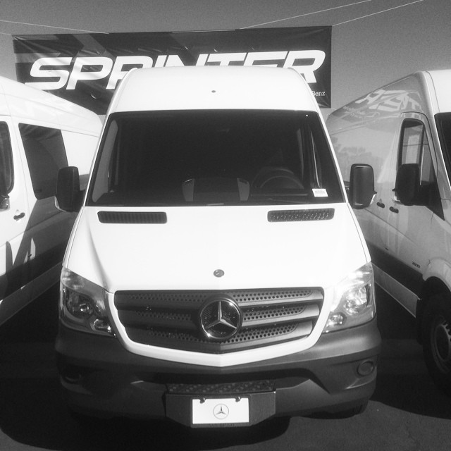 As a small independent restaurant growing up in the tough streets of SD, you always dream of the day you can be in a position to afford a Sprinter Van of your own, today that dream became a reality for us and were damn excited