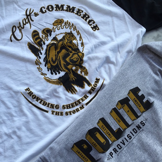 New schwag courtesy of our boy @danedanner, limited quantities available @craft_commerce and @politesandiego